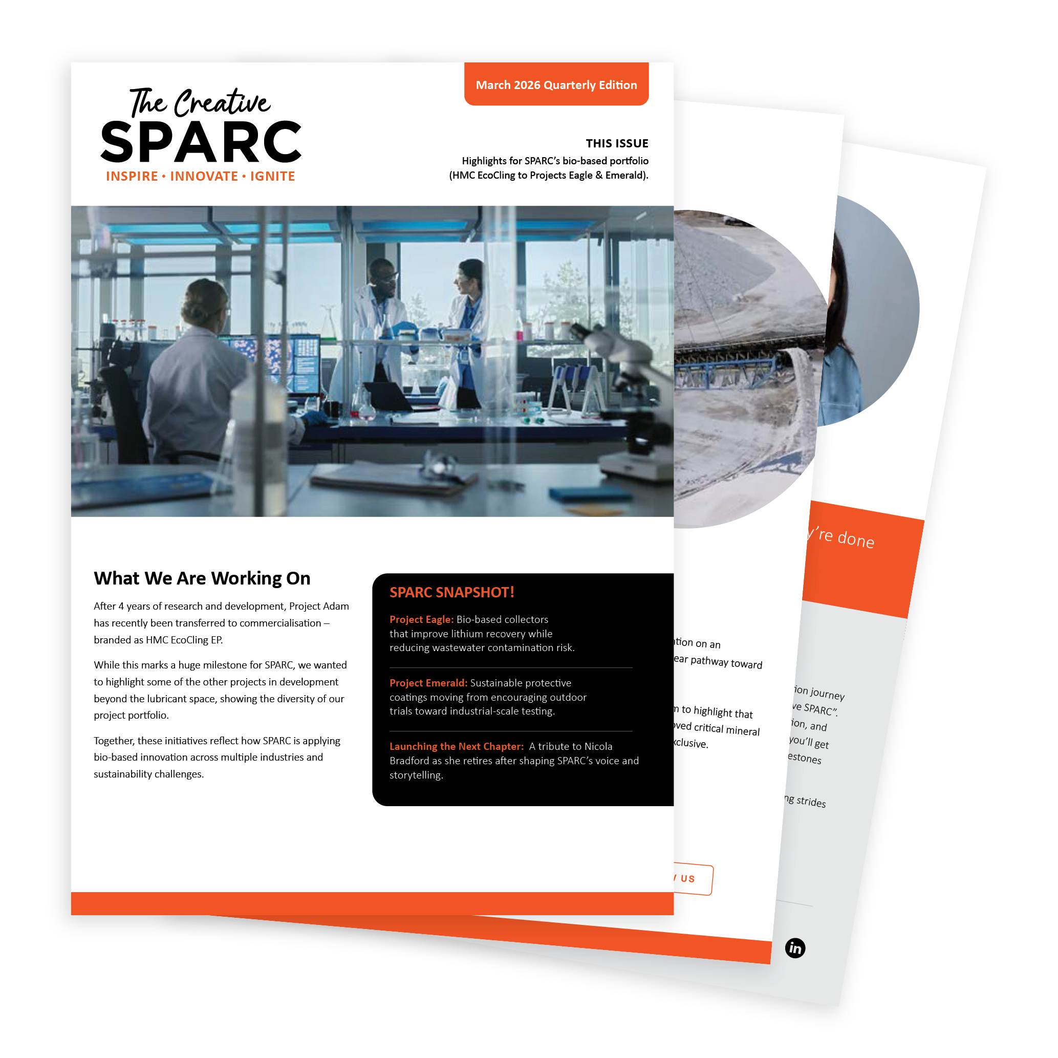 The Creative SPARC MArch 2026 Edition Brochure Fan
